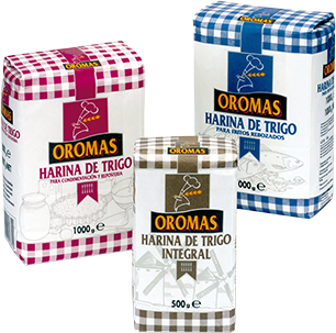 Packaged flours